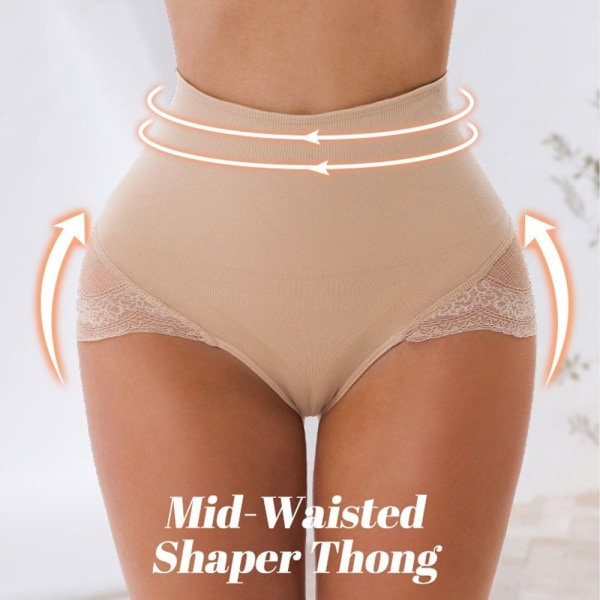 Tummy Control Shapewear Underkläder SVART 3XL-4XL 3XL-4XL black 3XL-4XL-3XL-4XL