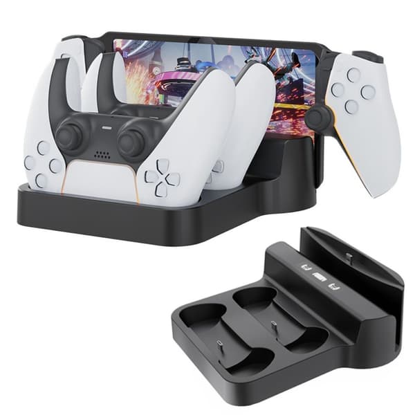 Ladestationsbase P5 Controller Oplader HVID White