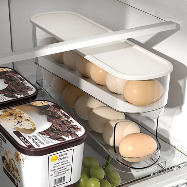 Egg Oppbevaringsboks Eggholder Egg Oppbevaringsstativ