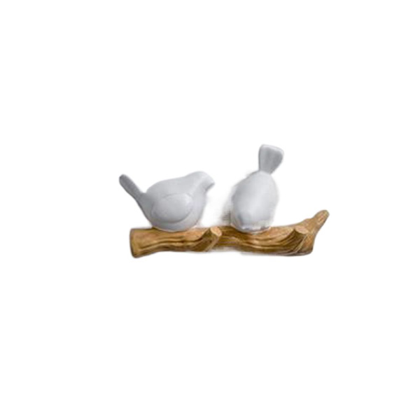 3D Resin Bird Hangers Resin Bird Nøglekrog 2 BIRDS 2 BIRDS 2 Birds