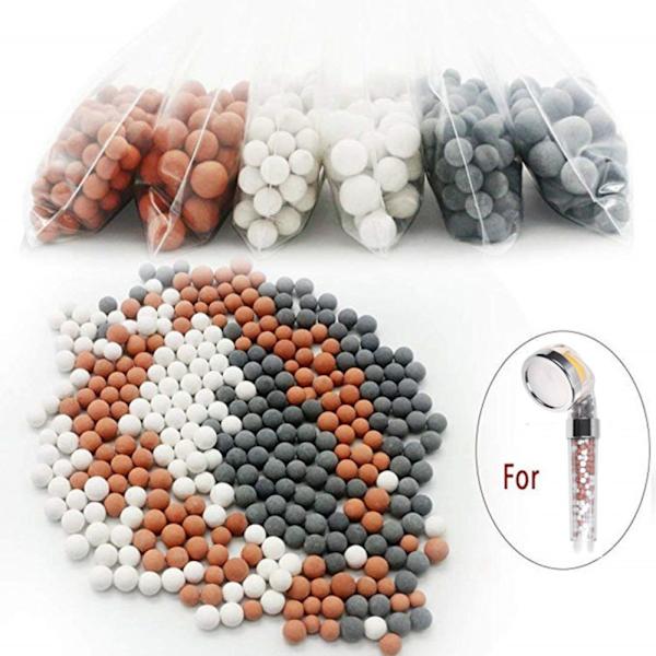 Duschfilter Badbollsfilter GRÅ RÖD 80G GRÅ RÖD 80G grey red 80g