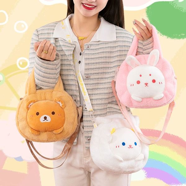 Plysjveske for barn Kosmetikkvesker RABBIT RABBIT rabbit