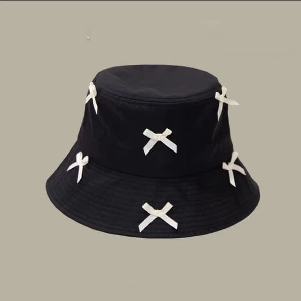 Bomulls bøttehatter Dame Sommerhatt 4 4 4