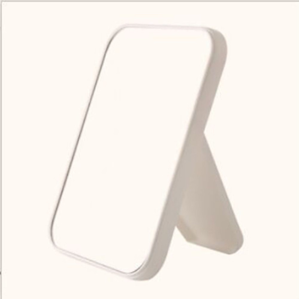 Sammenfoldeligt spejl makeup spejl HVID White