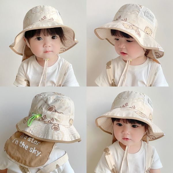 Bucket Hat aurinkosuojahattu RUSKEA brown