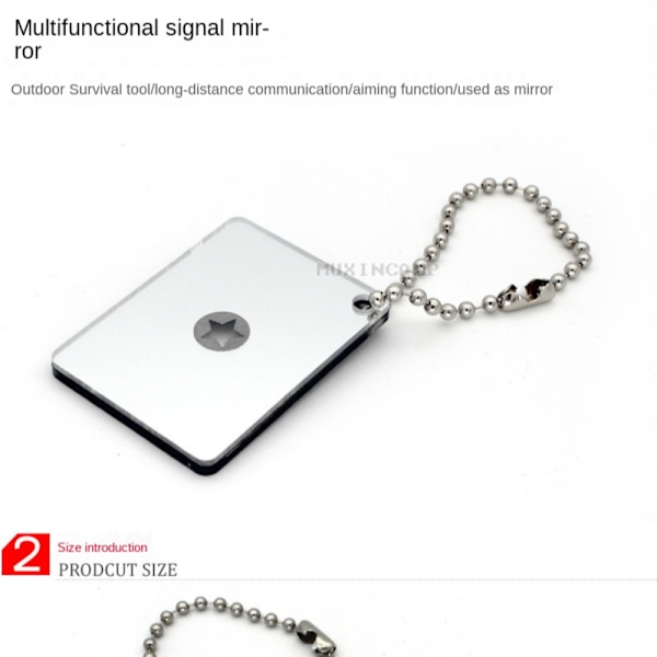 Outdoor Signal Mirror Monitoiminen signaalipeili ulkokäyttöön