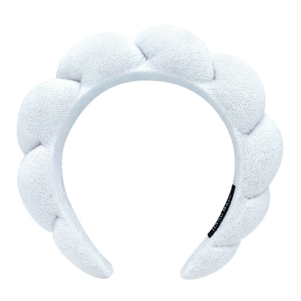 Svamp pannebånd Flettet hårbånd HVIT White 715d | White | Fyndiq