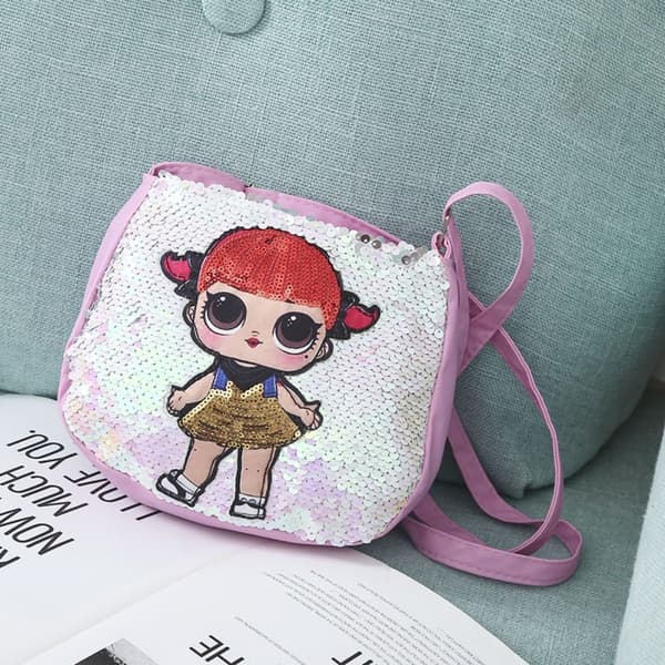 Mini Axelväskor Liten Budväska ROSA RÖD rose red