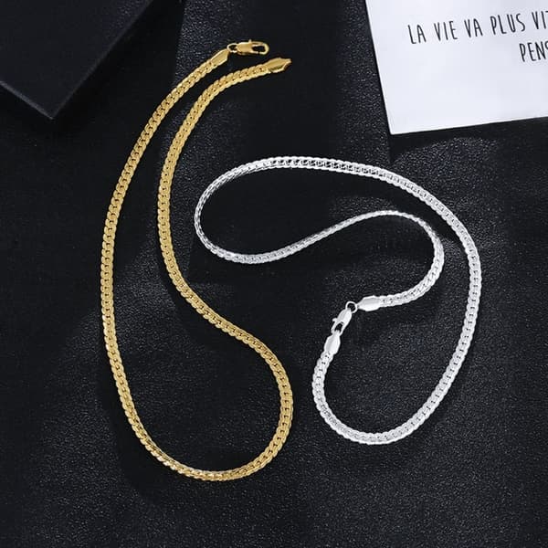Halskjede Chokers SØLV silver