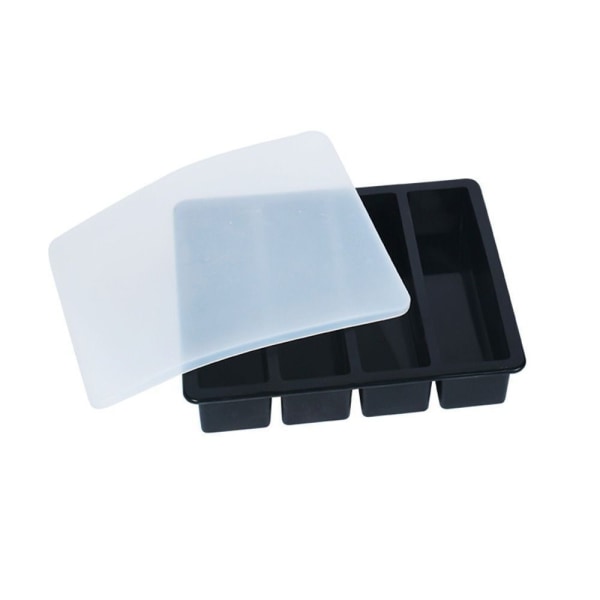 Cocktails Popsicle Frugt Popsicle Form SORT MED LÅG MED LÅG Black With Lid-With Lid