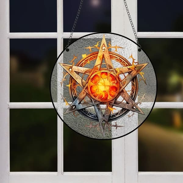 Solmønster Hengende Dekor Drop Ornament 4 4 4