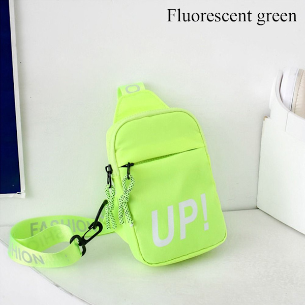 Barnväskor Axelväskor FLUORESCENT GRÖN fluorescent green
