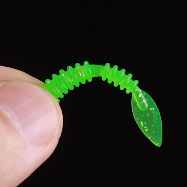 20ST Fiske Mjuka Lures Fiske Jig Lure GRÖN green