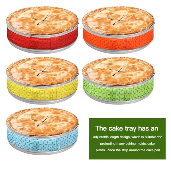 Bakplåtsskyddsrem Tårtformsband GRÖN Green