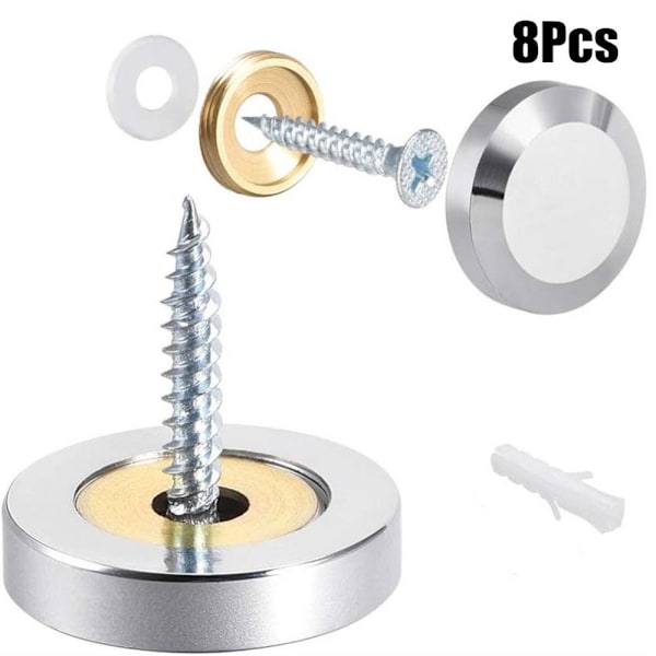 8 kpl peiliruuvit cap 25 mm 25mm