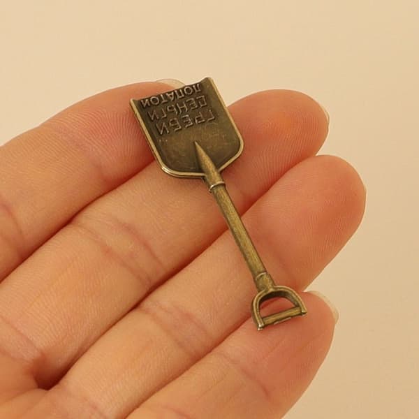 Dockhus Spade Gård Legering Spade BRONS Bronze