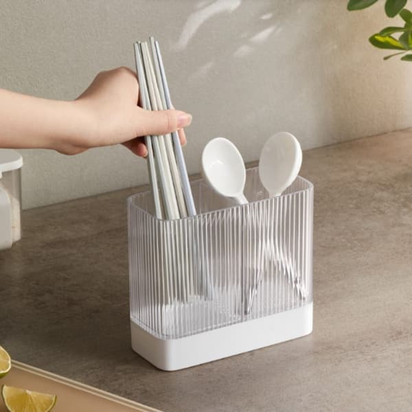 Chopstick Barrel Chopstick Cage HVIT White