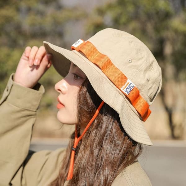 Bøttehatt Damehatt KHAKI khaki