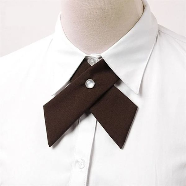 Cross Bowtie Skjorte Slips BLÅ Blue