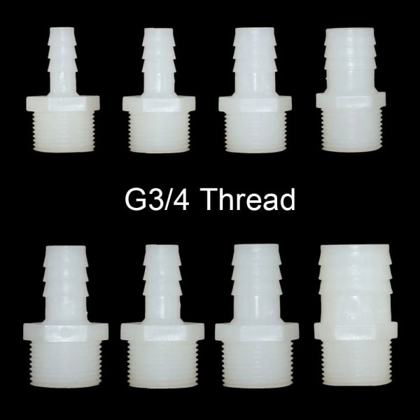 1/10 st Slangkoppling Rörkoppling 10 STK G3/4 TILL 18MM 10 STK 10Pcs G3/4 to 18mm