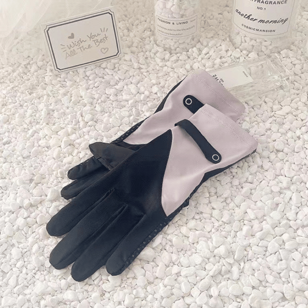 Damehandsker Fingerspids Kørehandsker SORT black