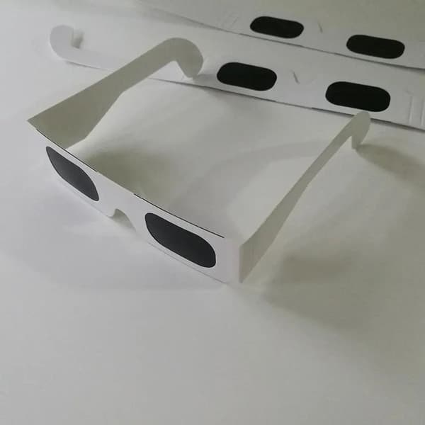 10 stk. solformørkelsesbriller for total solformørkelse Random 10Pcs
