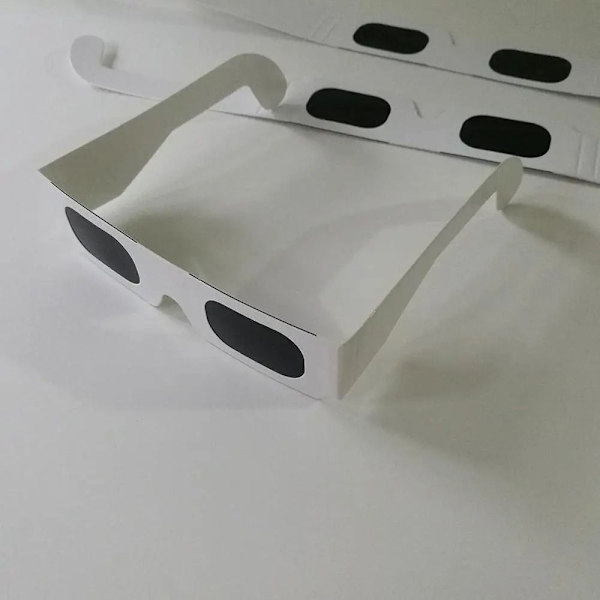 10 stk Total Solar Eclipse-briller Eclipse-visningsbriller Random 10Pcs