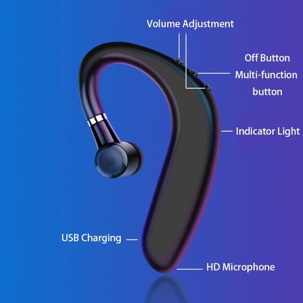 Headset Hovedtelefon HVID White