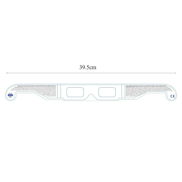 Solformørkelsesbriller Eclipse briller 6 STK 6 STK 6pcs
