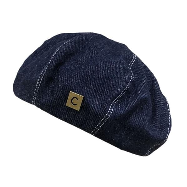Baret Hatte Malerhat MØRKEBLÅ dark blue