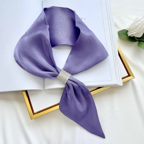 Wraps Neck Cross tørklæder LILLA Purple