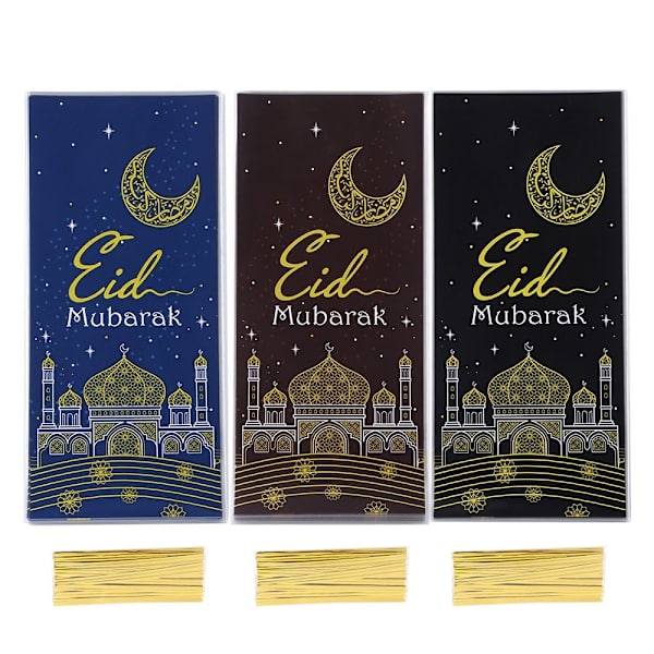 50 stk. Eid Mubarak Slikposer Kagepose KAFFE