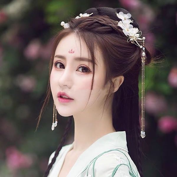 Tupsu Askel ravistele Move Wing Hanfu Hiusneula 3 3 3