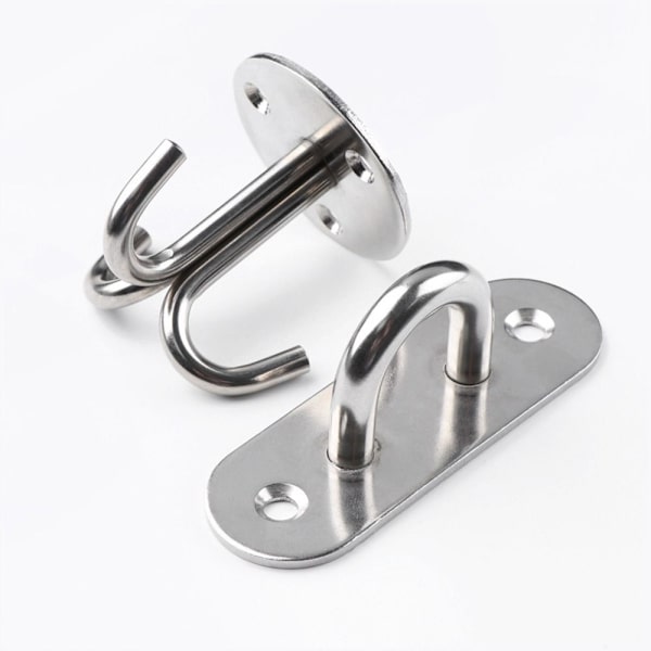 1 Stk Vægkrog Loftophæng Bøjle SMALL U SØLV SMALL U small U silver