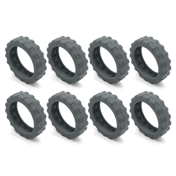 8ST/ Set Resebagage Caster Skor Resväska Hjul Skydd Wine Red 8Pcs-8Pcs