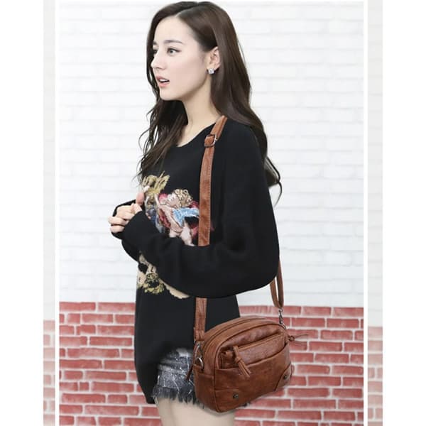 Axelväskor Crossbody Väska BRUN brown