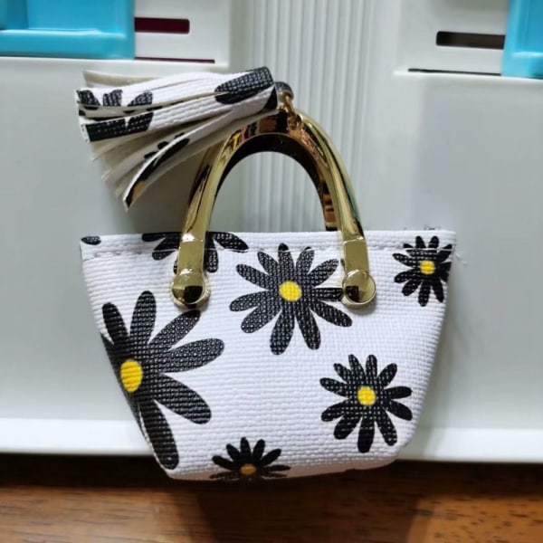 Chrysanthemum Bun Handväska 1/6 Docktillbehör 1 1 1