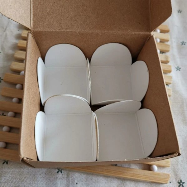 50 stk Kraft Papir Chokolade Spacer SORT Black