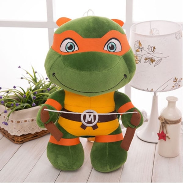 Ninja Turtles Pehmolelu Turtle Tyyny ORANSSI 35 Orange 35