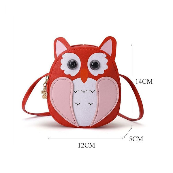 Axelväska Messenger Bag RÖD red