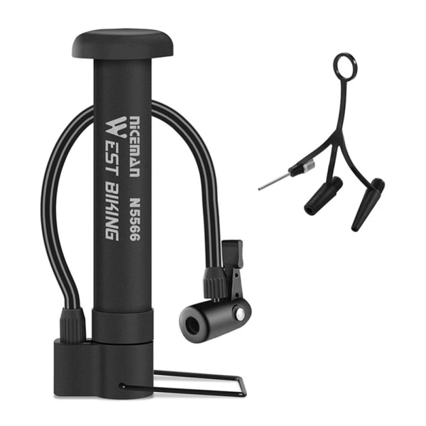 Cykelluftpumpe Manuel luftpumpe SORT black