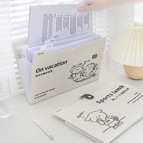 A4-mapp A4-pappersförvaringsväska 08 08 08