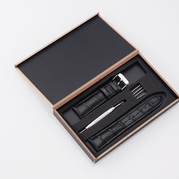 Urrem Læderrem KAFFE 20MMBOX BOX Coffee 20mmBox-Box