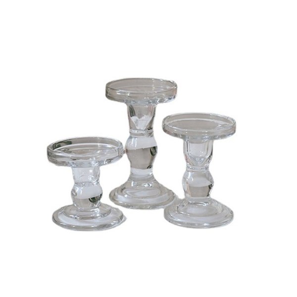 Kristallljusstake Romersk ljusstake C C C