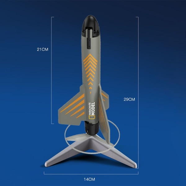 Elektrisk raketgevär Leksaker Motoriserad Air Rocket Model