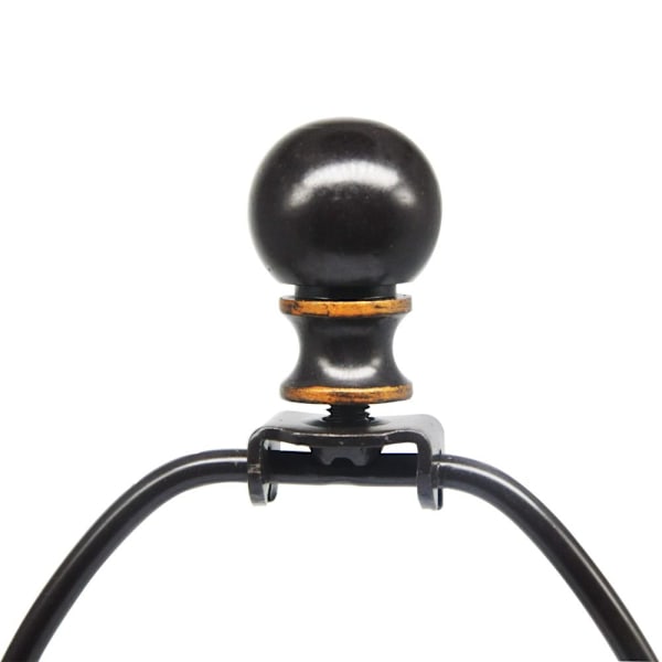 1/4 pakker Lampe sluttlokk Knott Lampe sluttstykker Hode SVART 1 STK 1 STK Black 1PCS-1PCS