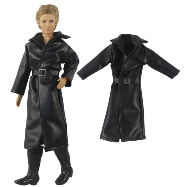 Male Dolls Coat PU læderjakke 4 4 4