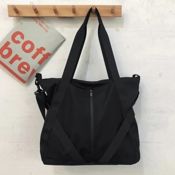 Skole tasker til kvinder, mode damer designer håndtaske Black