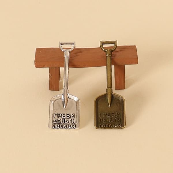 Dockhus Spade Gård Legering Spade BRONS Bronze