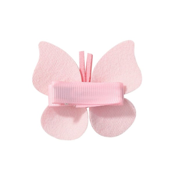 2kpl Nahkainen Butterfly Hiusneulat Butterfly Barrettes Päähineet 3 3 3